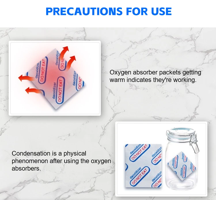 China oxygen absorb bag 100cc food factory China oxygen absorb bag 100cc food factory