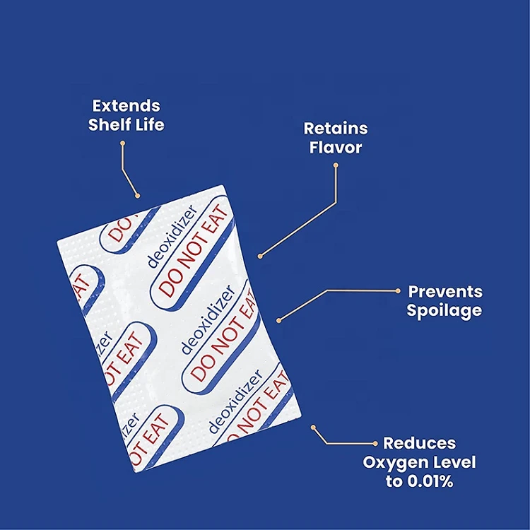 oxygen absorb bag 100cc food Free Sample oxygen absorb bag 100cc food Free Sample